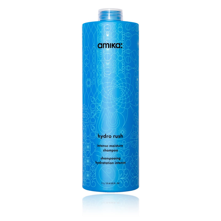 Amika Hydro Rush Intense Moisture Shampoo 33.8 oz (1000 ml)