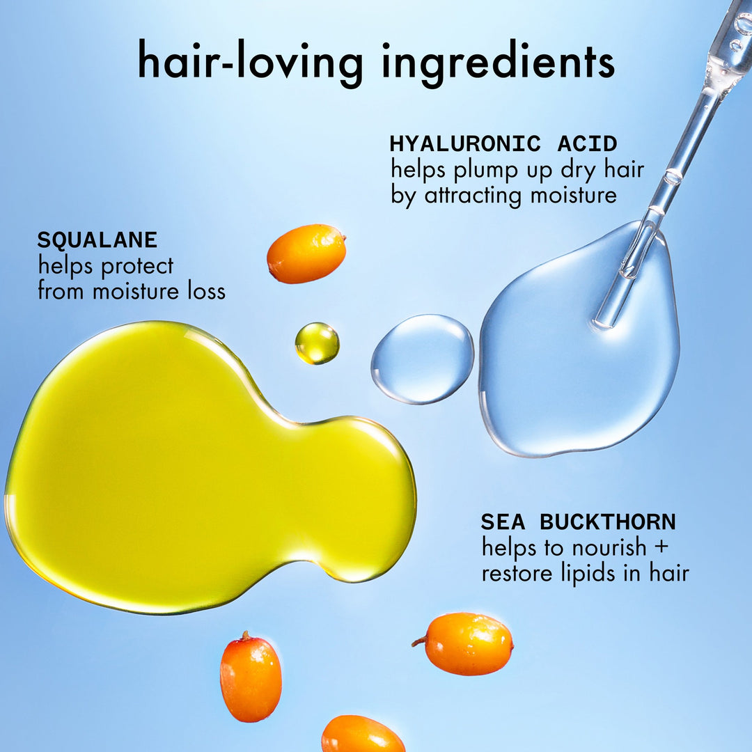 Amika Hydro Rush Intense Moisture Shampoo - key ingredients
