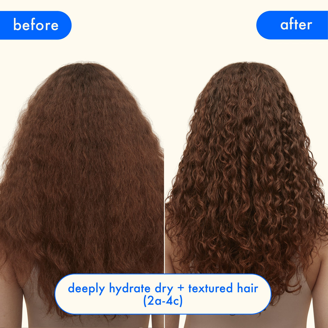 Amika Moisture-Minded Hydration Routine Set - before and after