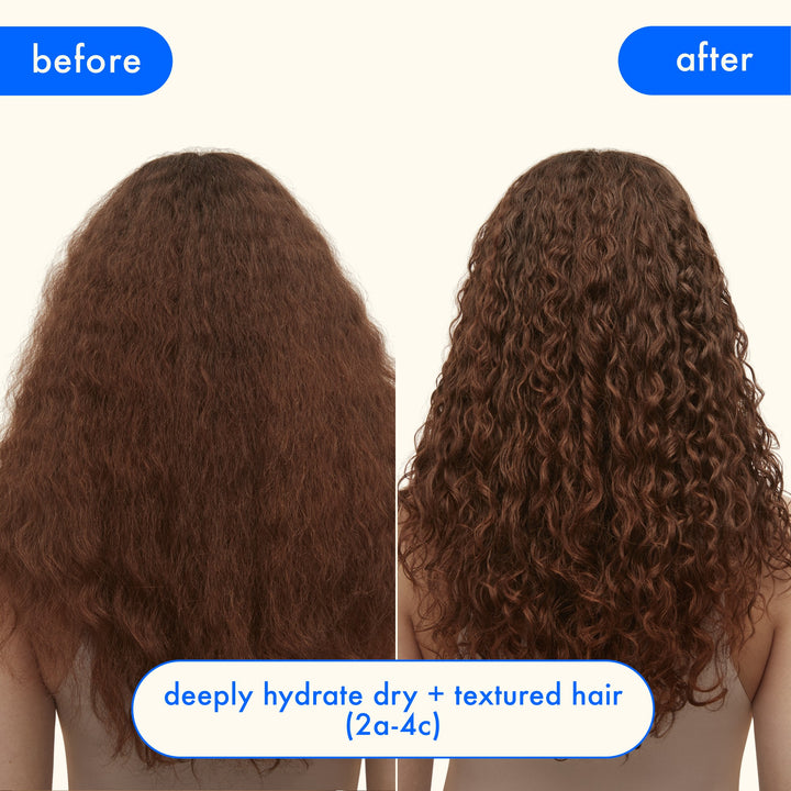 Amika Moisture-Minded Hydration Routine Set - before and after