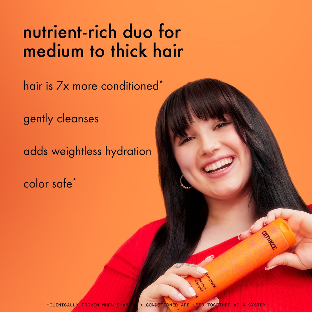 Amika Normcore Signature Shampoo and Conditioner - benefits