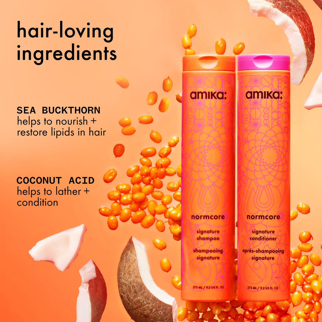 Amika Normcore Signature Shampoo and Conditioner - key ingredients