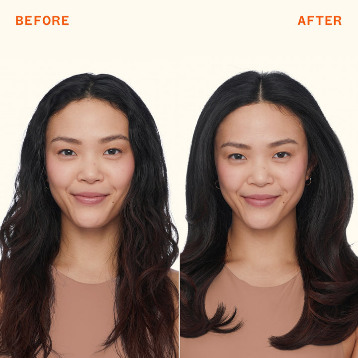 Amika Perk Up Dry Shampoo - before and after