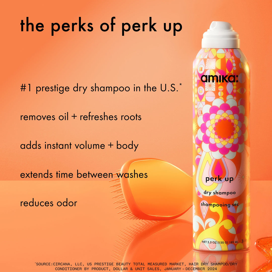 Amika Perk Up Dry Shampoo - benefits