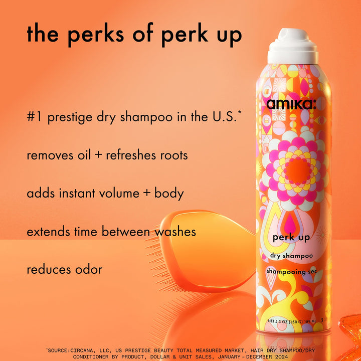 Amika Perk Up Dry Shampoo - benefits