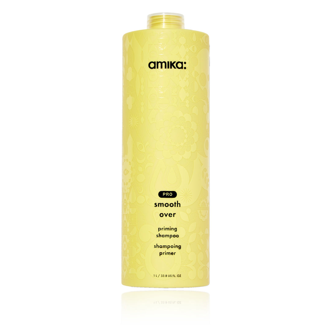 Amika Pro Smooth Over Priming Shampoo 33.8 oz (1000 ml)