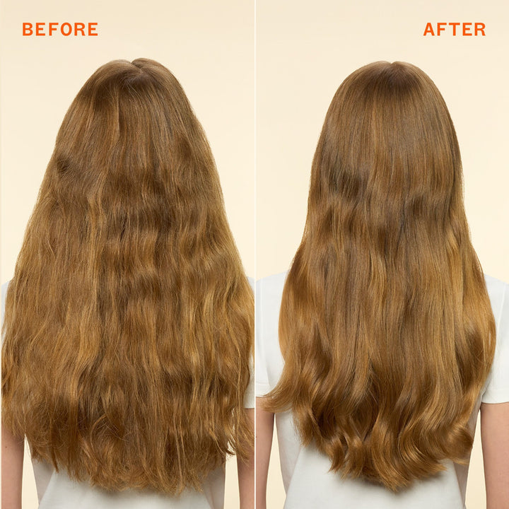 Amika Soulstruck Nourishing Dry Hair Mask - before and after