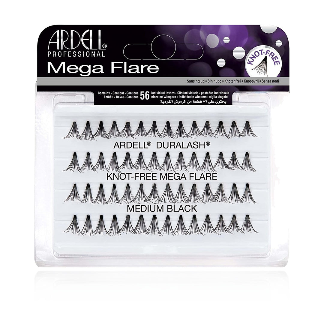 Ardell Knot-Free Mega Flare Individual Lashes Medium
