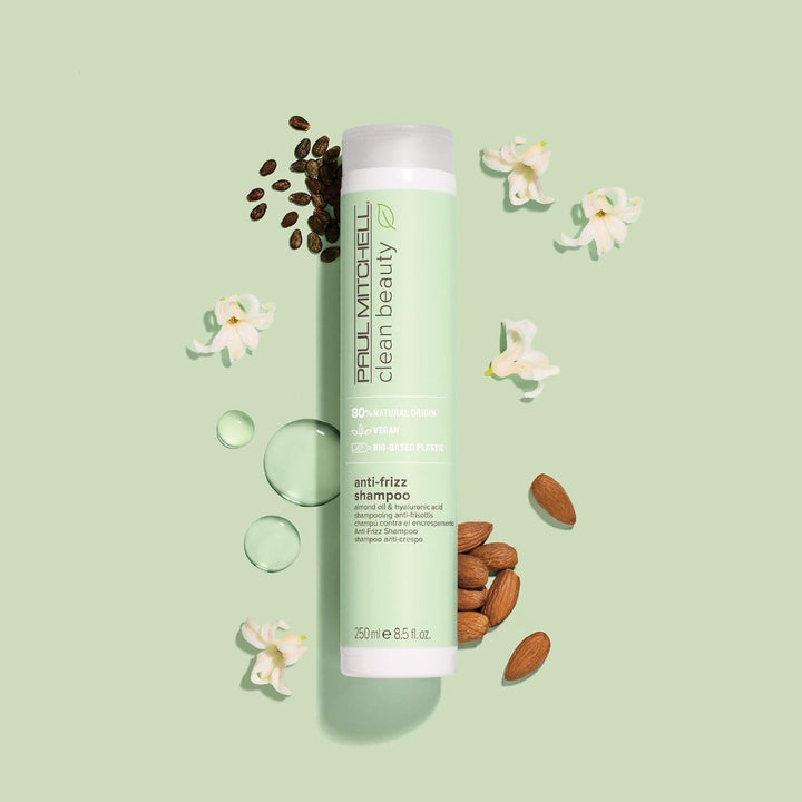 Paul Mitchell Clean Beauty Anti-Frizz Shampoo - Anti-Frizz Shampoo with almonds and botanicals