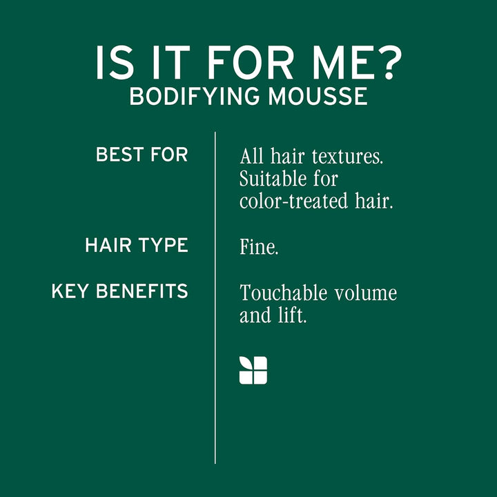 Biolage Bodifying Mousse - is it for me: hair type and key benefits