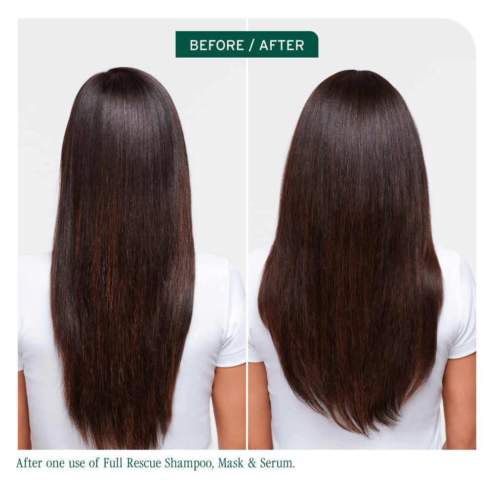 Biolage Full Rescue Holiday Duo - before and after