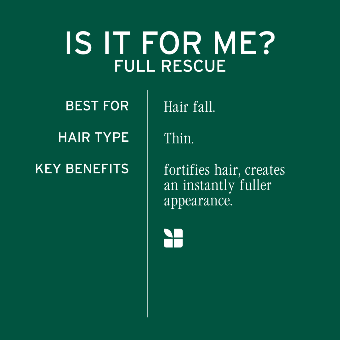 Biolage Full Rescue Holiday Duo - who Full Rescue is for