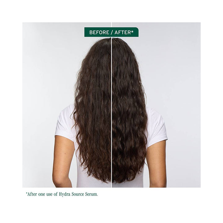 Biolage Hydra Source Moisture Method Scalp + Hair Serum - before and after one use