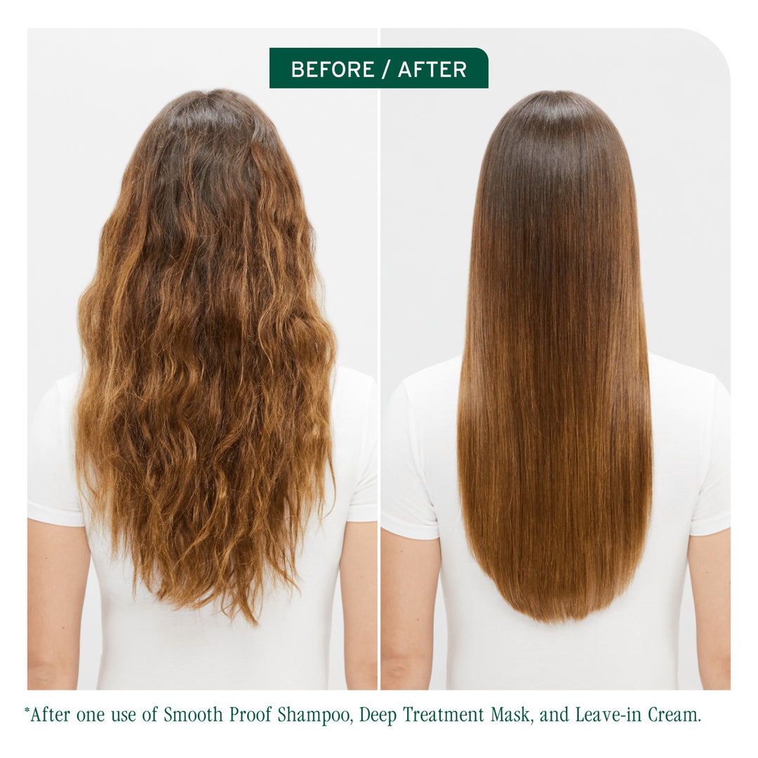 Biolage Smooth Proof Leave-In Cream - before and after