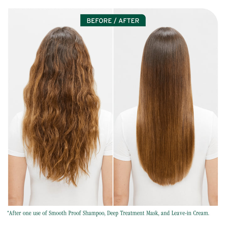 Biolage Smooth Proof Leave-In Cream - before and after