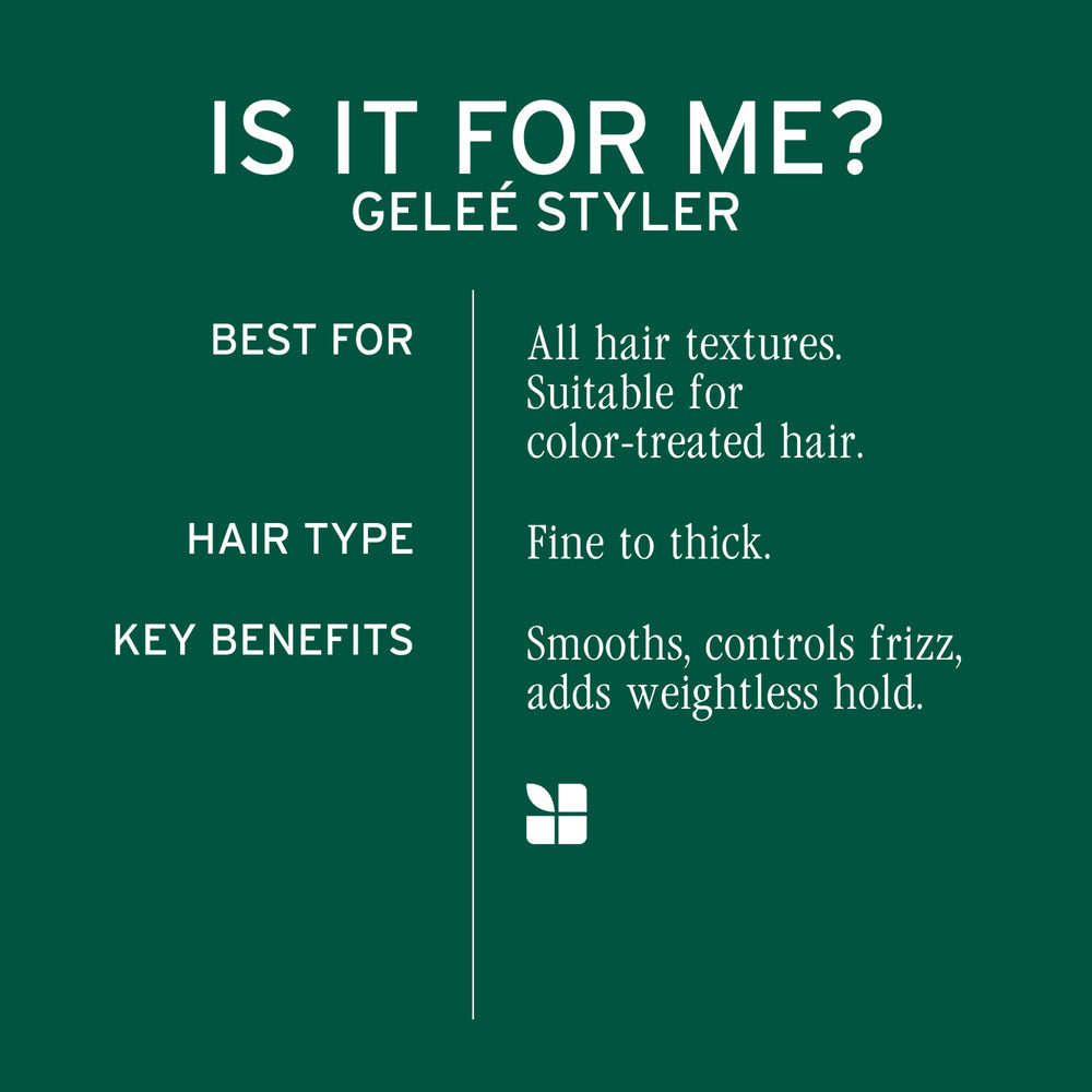 Biolage Gelée Styler - is it for me: hair types and key benefits