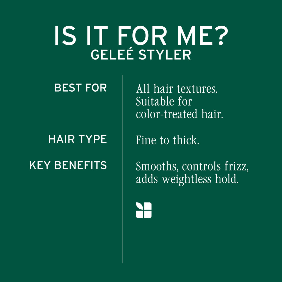 Biolage Gelée Styler - is it for me: hair types and key benefits