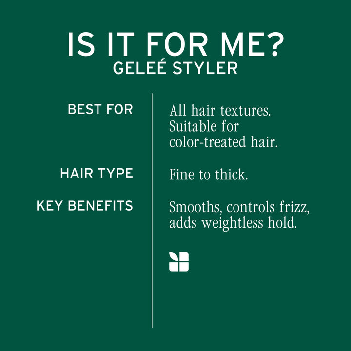 Biolage Gelée Styler - is it for me: hair types and key benefits