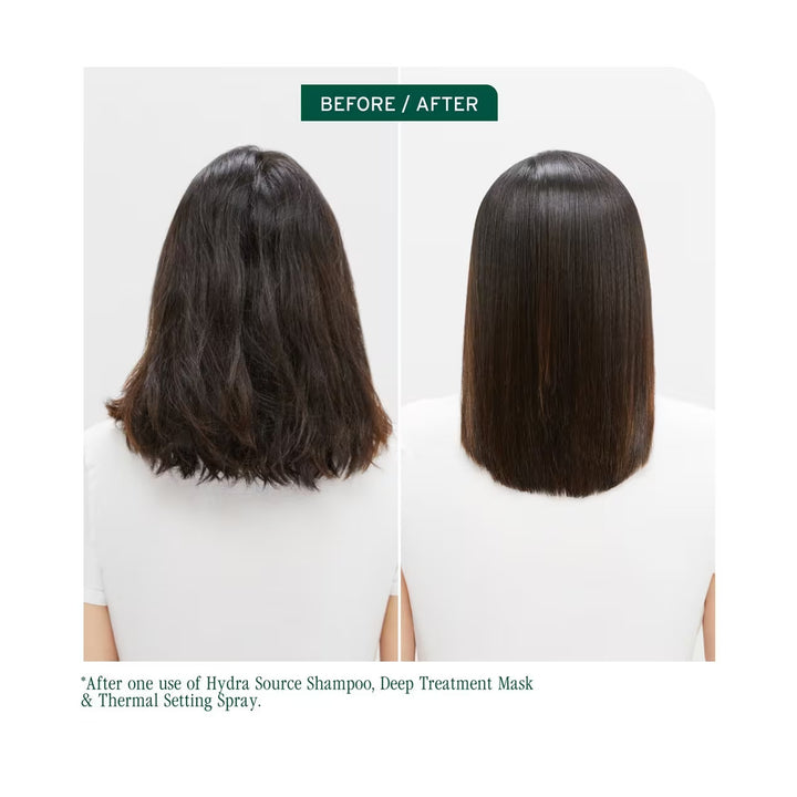 Biolage Thermal Setting Spray - before and after