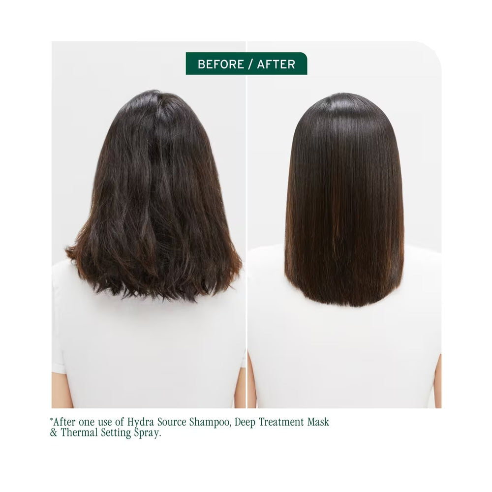 Biolage Thermal Setting Spray - before and after