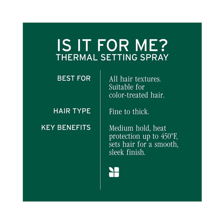 Biolage Thermal Setting Spray - benefits