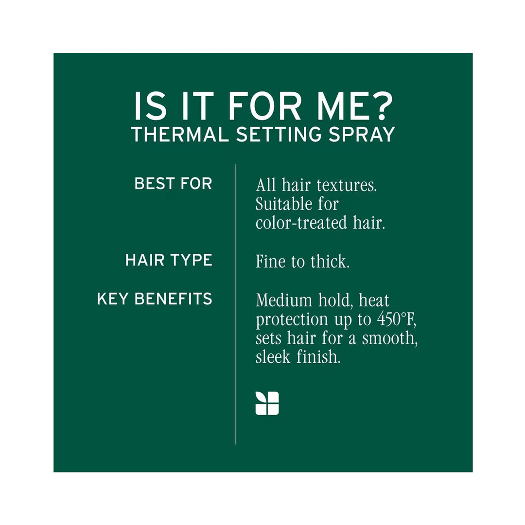 Biolage Thermal Setting Spray - benefits
