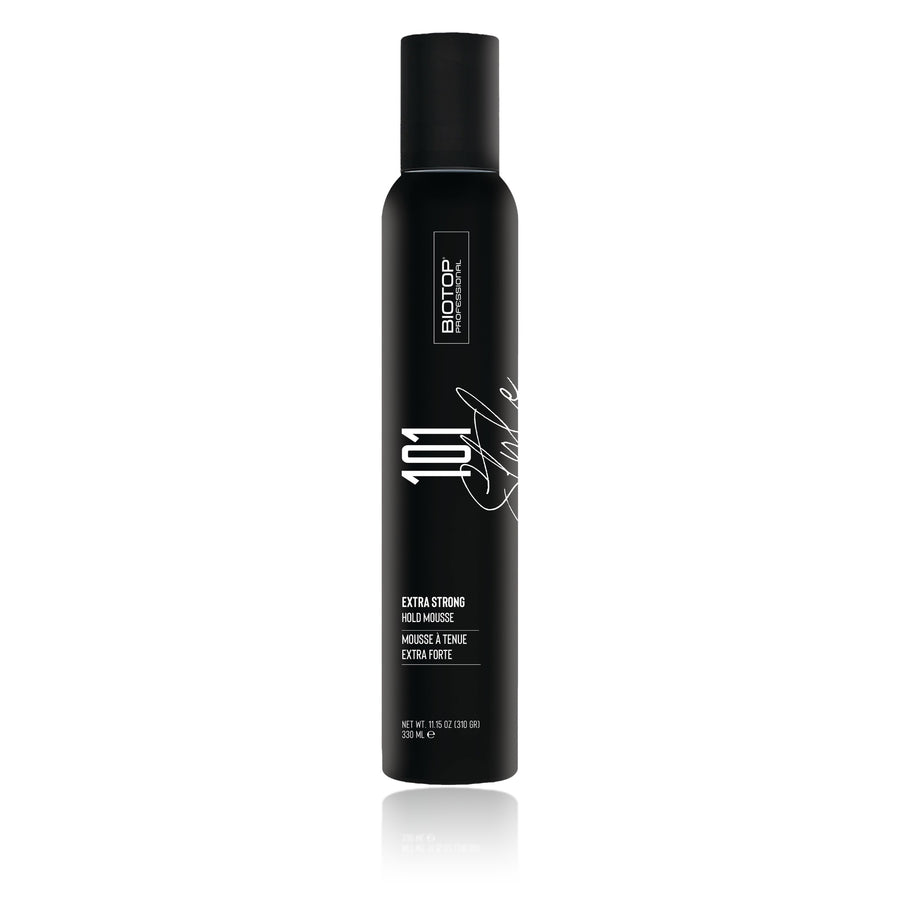 Biotop 101 Create Extra Strong Hold Mousse 11.15 oz (330 ml)