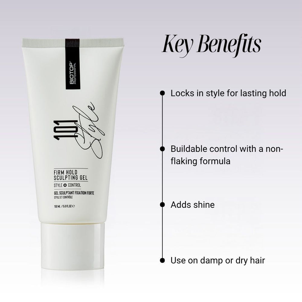 Biotop 101 Create Firm Hold Sculpting Gel - key benefits