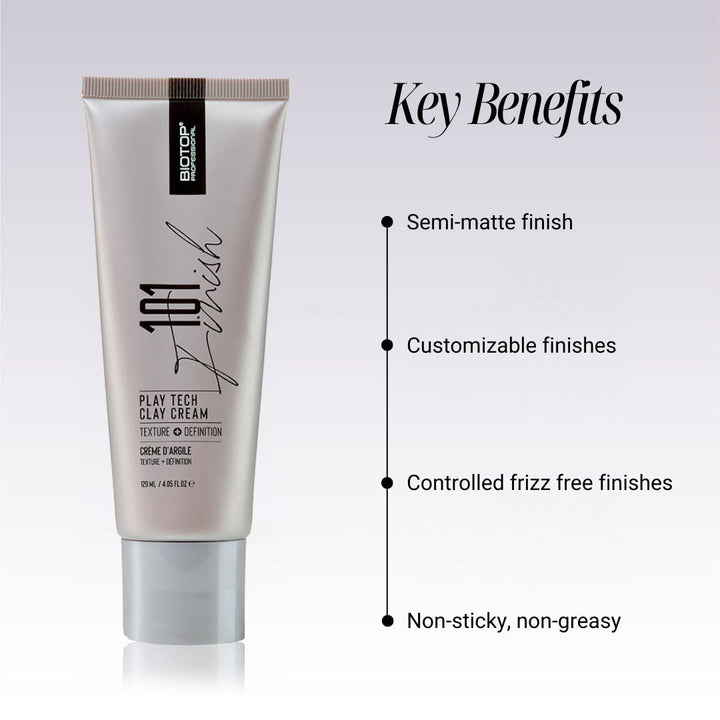 Biotop 101 Create Play Tech Clay Cream - key benefits