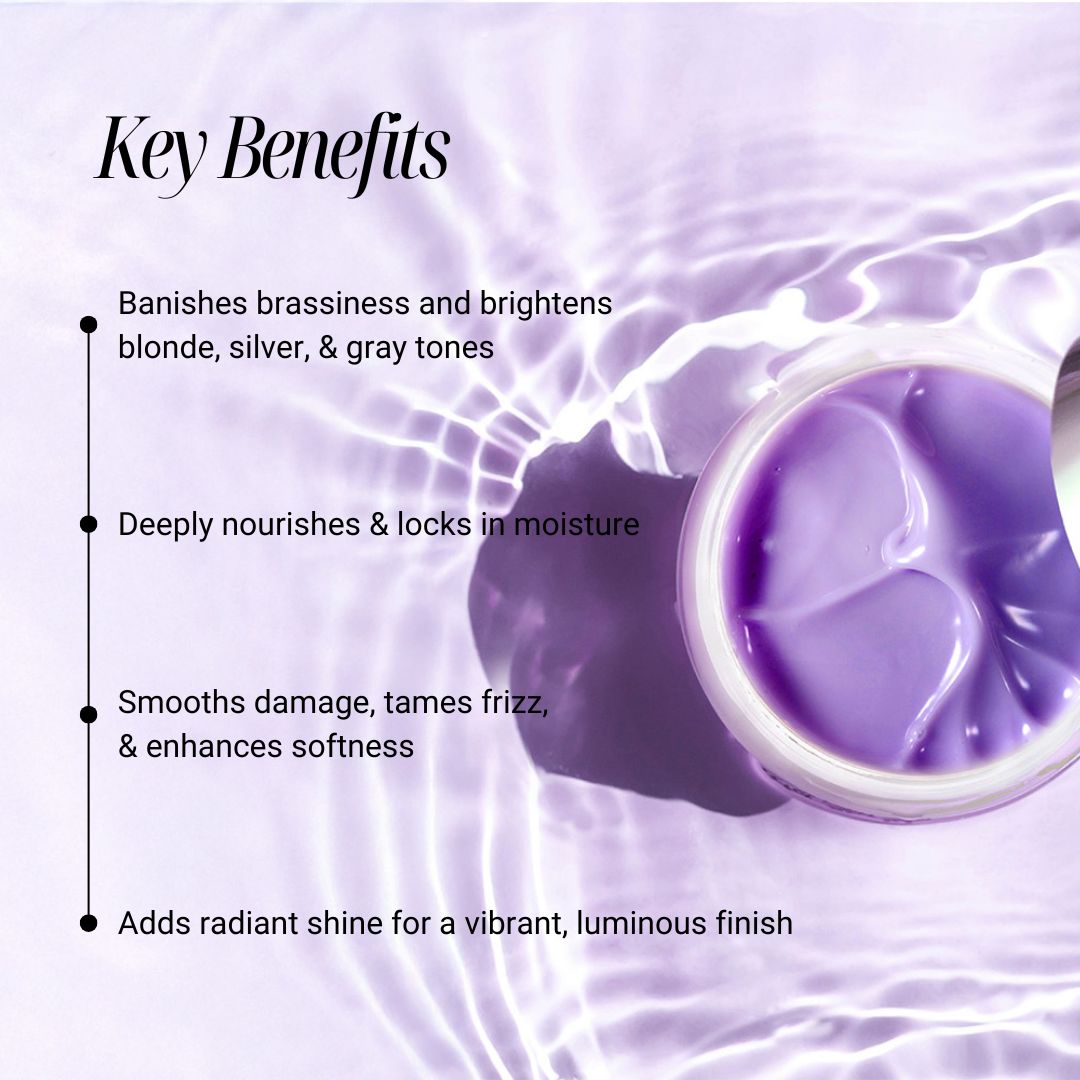 Biotop 19 Pro Silver Hair Mask - key benefits