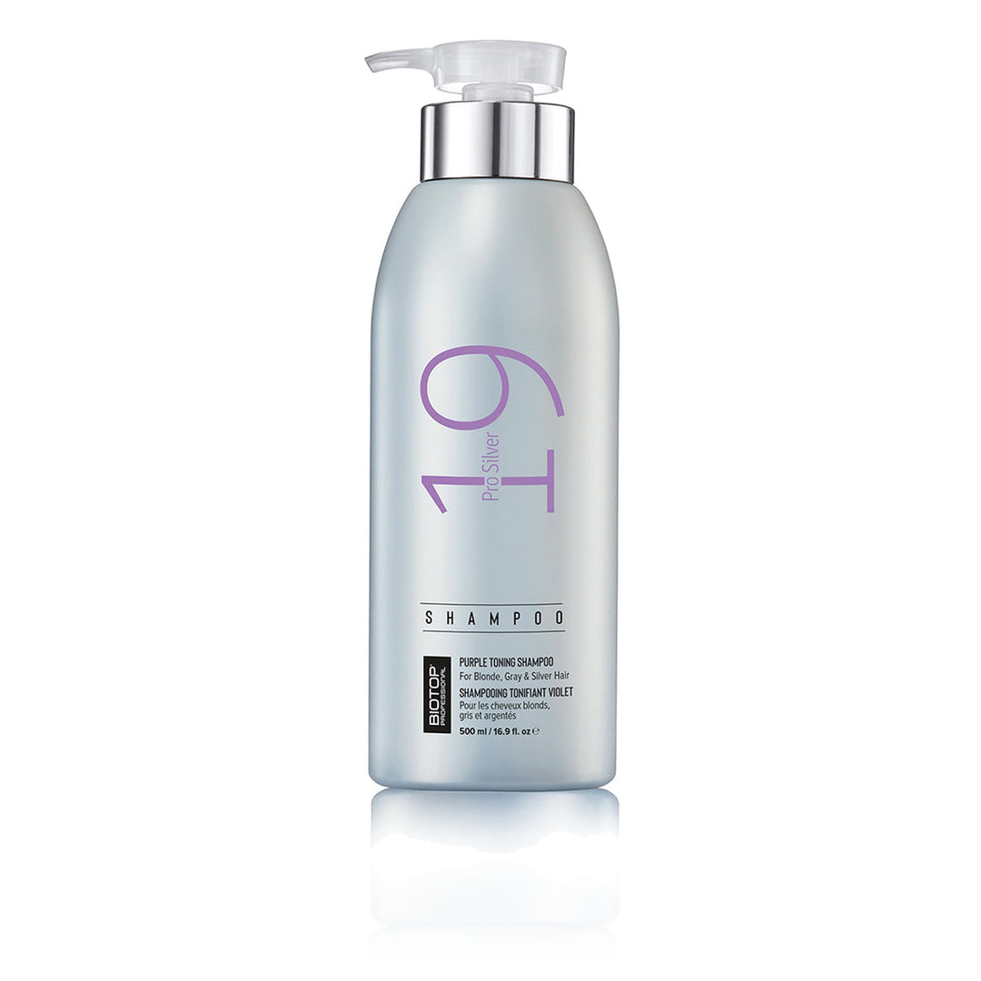 Biotop 19 Pro Silver Shampoo 16.9 oz (500 ml)