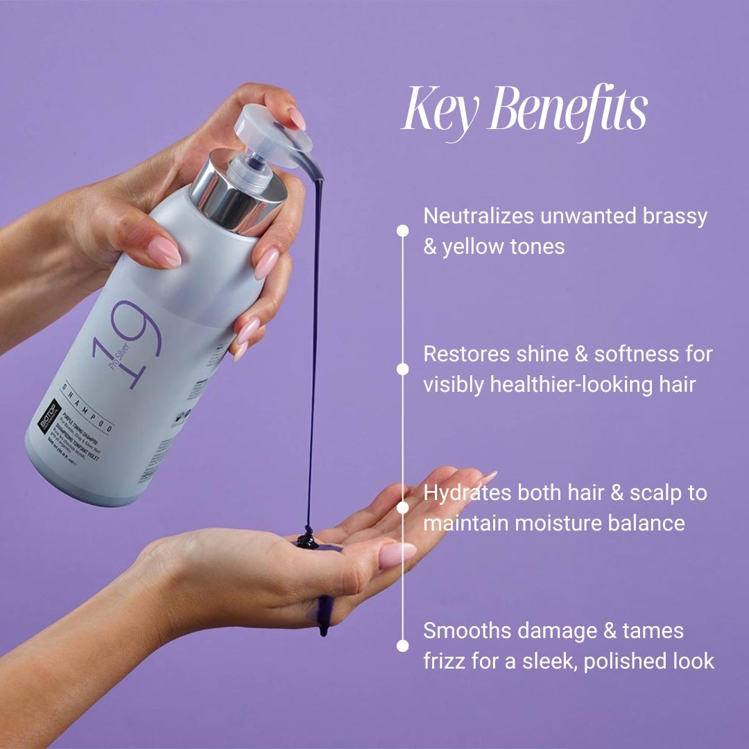 Biotop 19 Pro Silver Shampoo - key benefits
