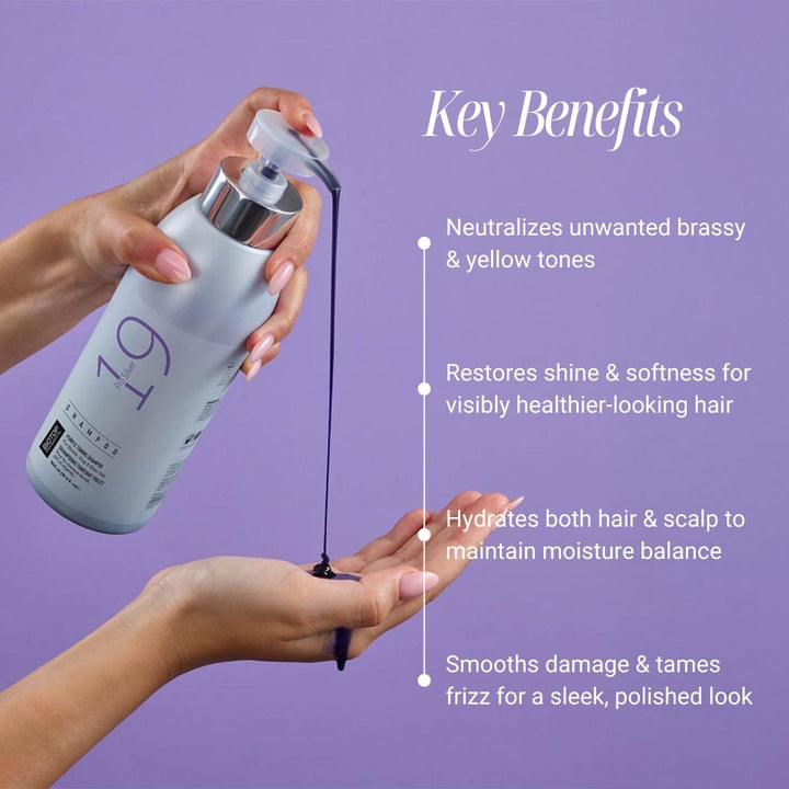 Biotop 19 Pro Silver Shampoo - key benefits