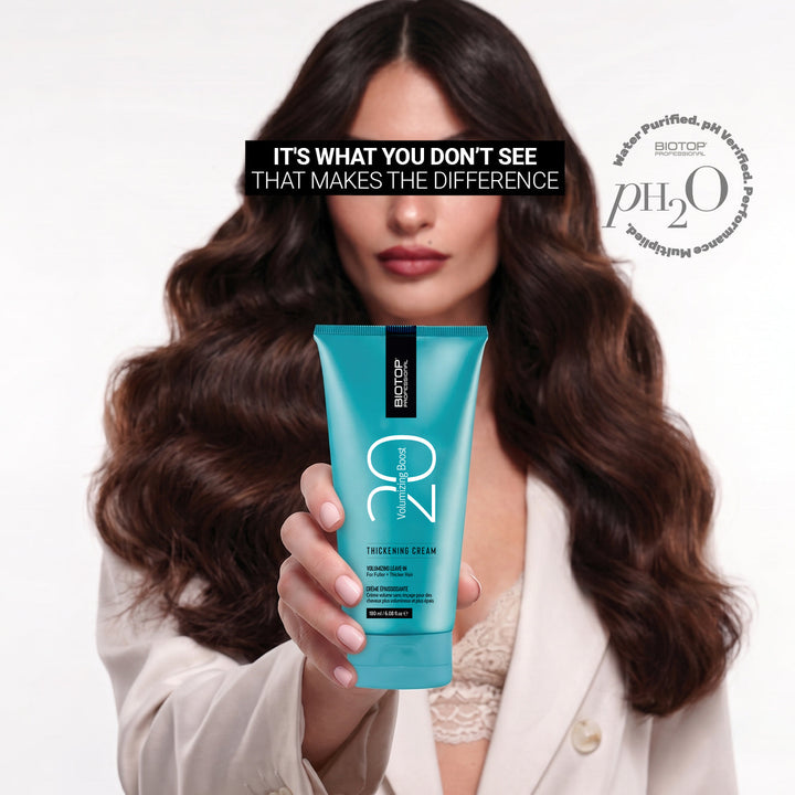 Biotop 20 Volumizing Boost Thickening Cream - model with the tube