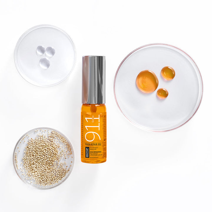 Biotop 911 Quinoa Hair Repair Oil - with quinoa and key ingredients