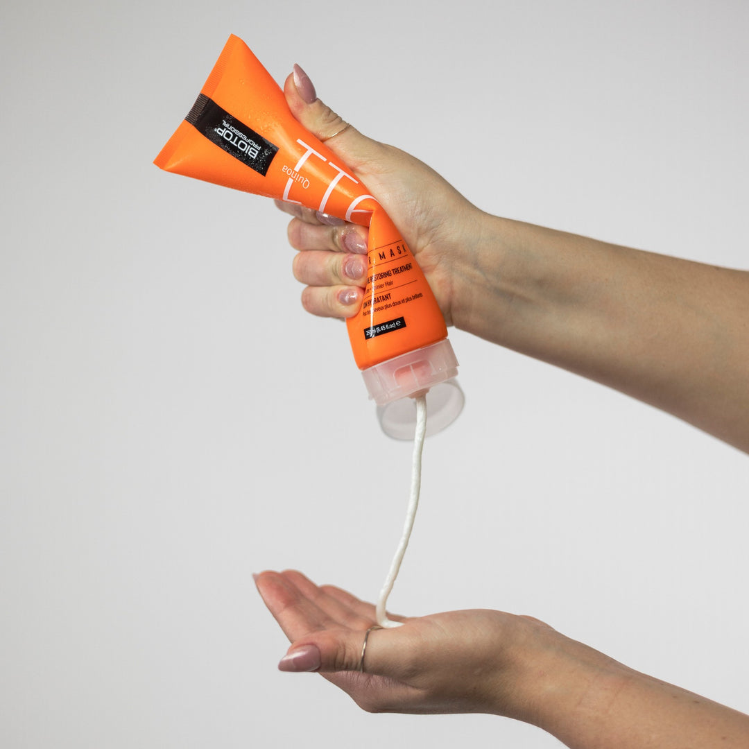 Biotop 911 Quinoa Hair Mask - how to use