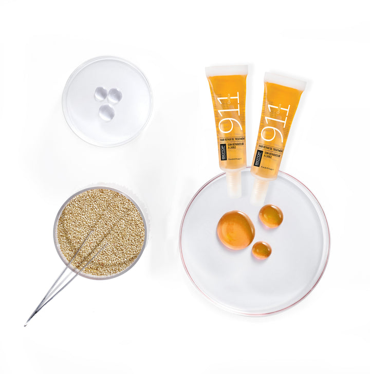 Biotop 911 Quinoa Hair Repair Oil Treatment - ampoules with quinoa