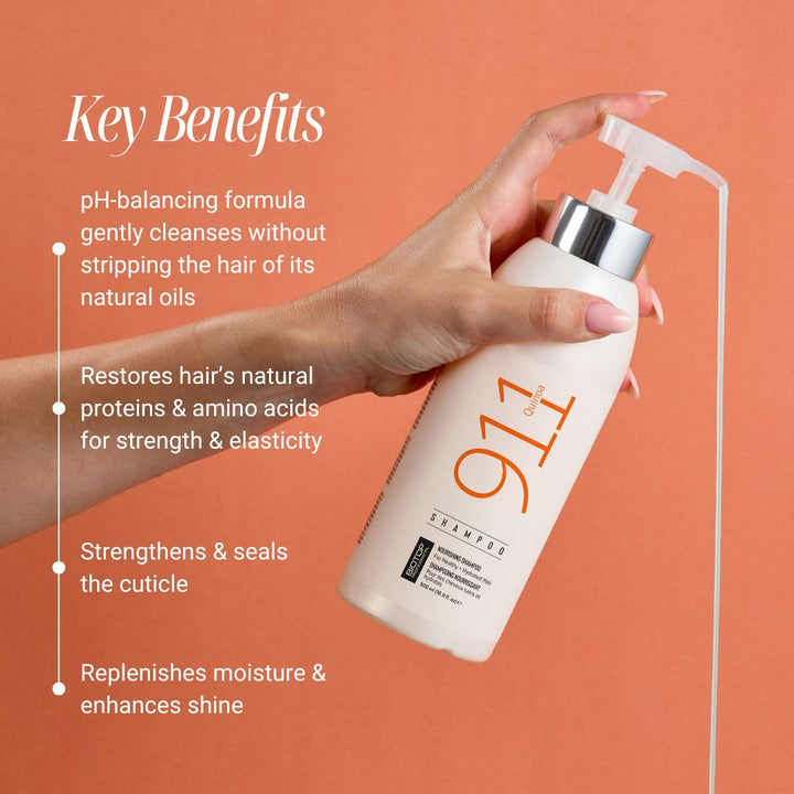 Biotop 911 Quinoa Shampoo - key benefits