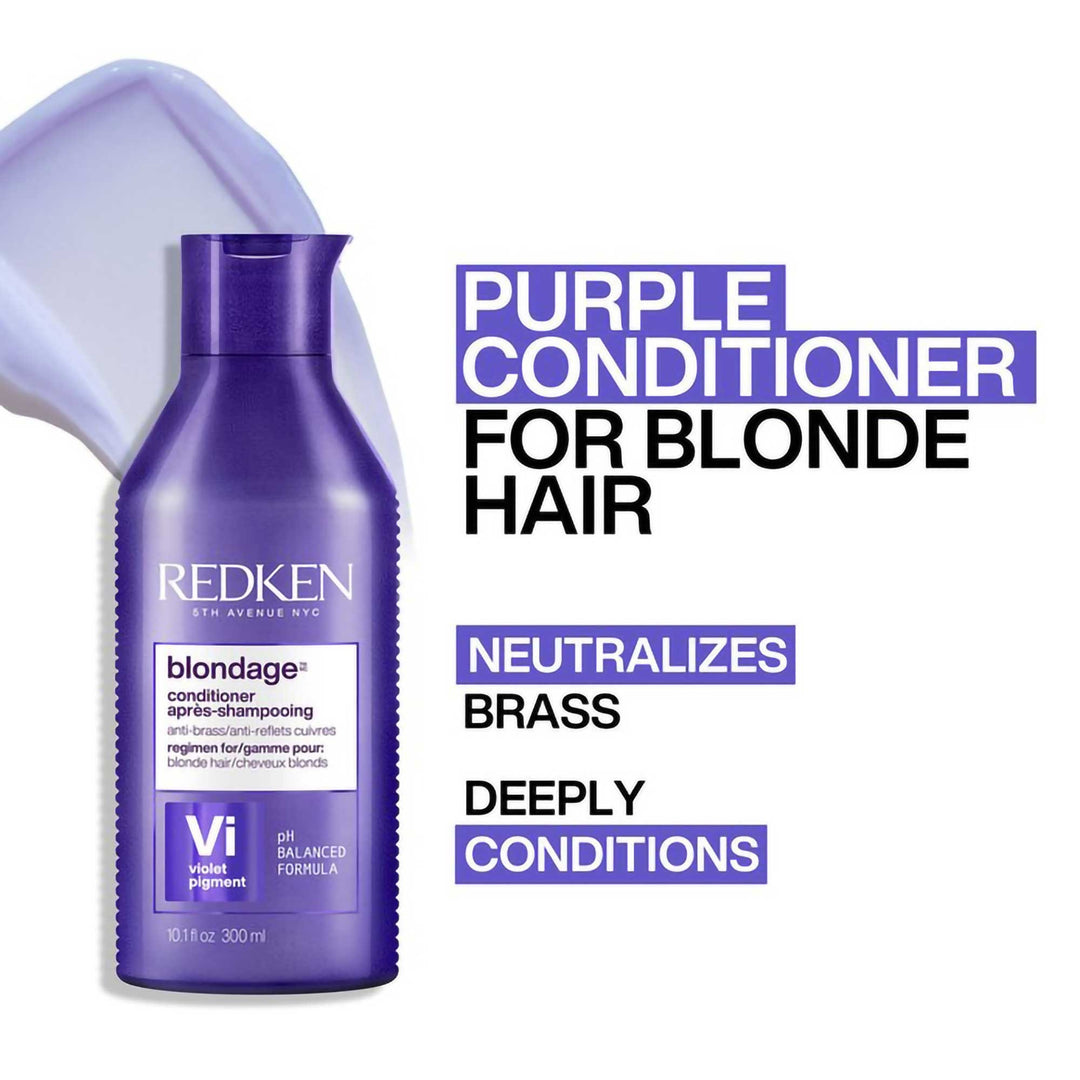 Redken Blondage Conditioner - tones and conditions blonde hair