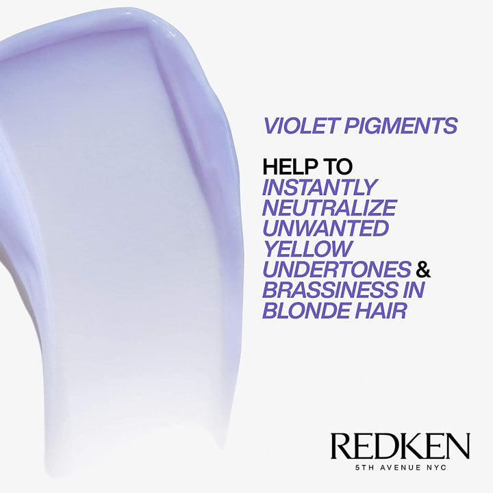 Redken Blondage Conditioner - violet conditioner texture