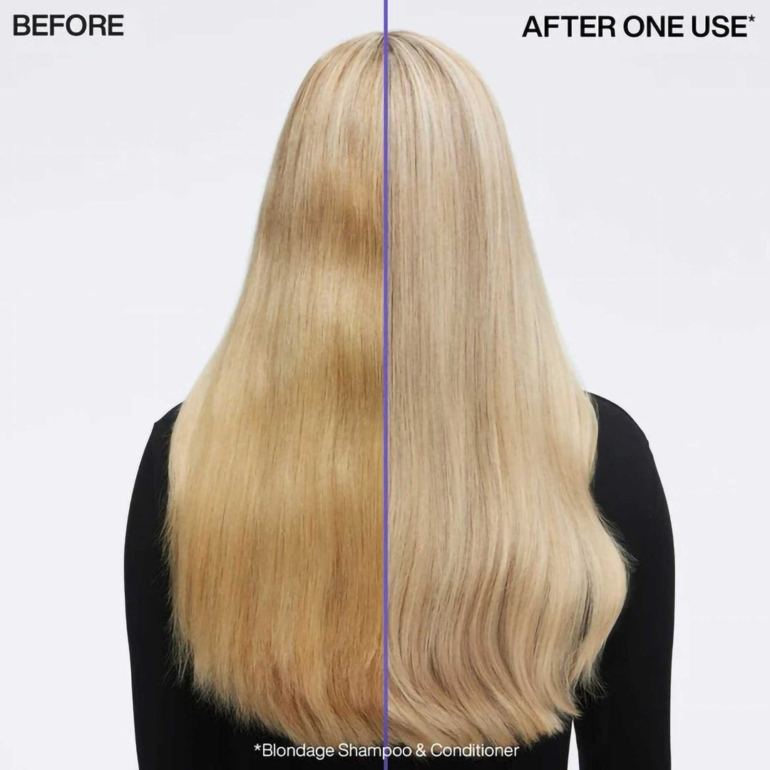Redken Blondage Shampoo - before and after