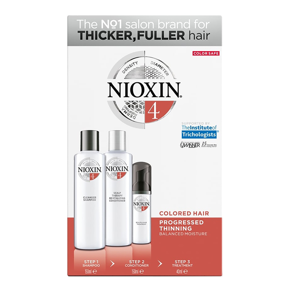 Nioxin 4 Kit - Colored Hair Progressed Thinning