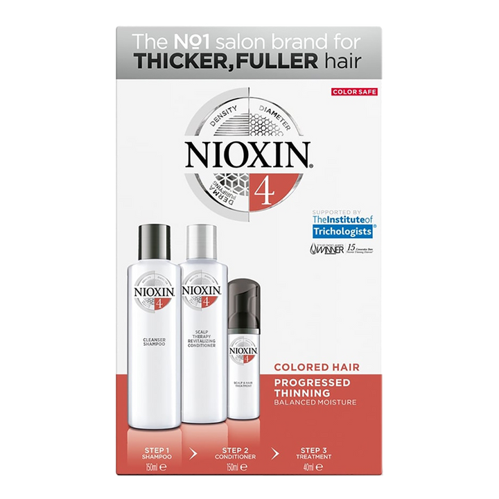 Nioxin 4 Kit - Colored Hair Progressed Thinning