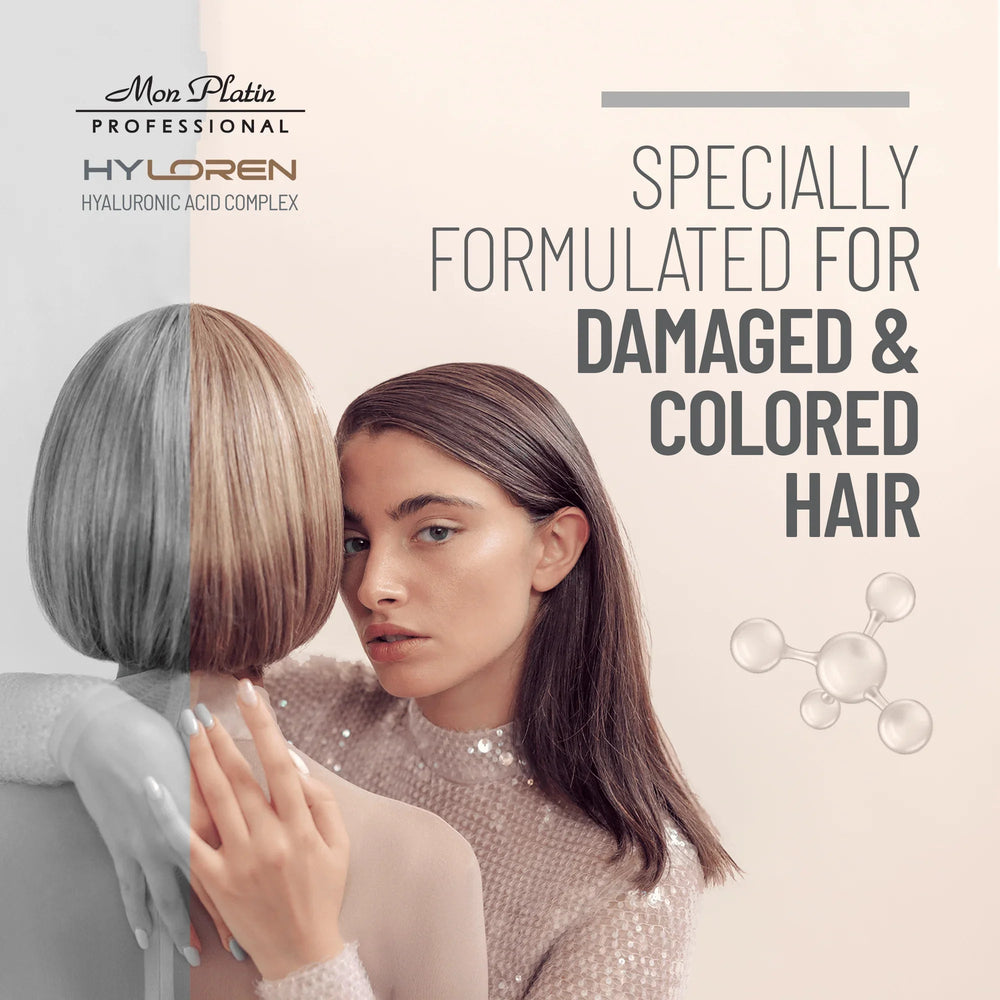 Mon Platin Hyloren Color Save Hair Mask - formulated for damaged and coloured hair
