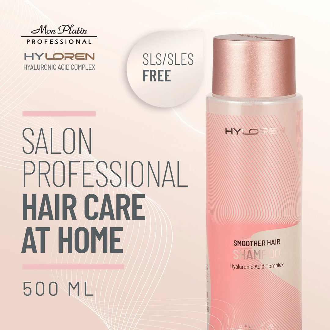 Mon Platin Hyloren Smoother Hair Shampoo - SLS/SLES-free 500 ml formula