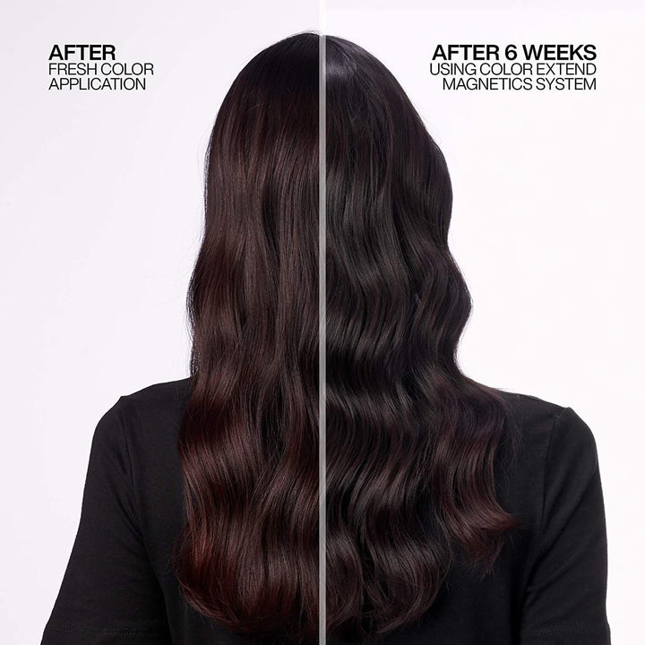 Redken Color Extend Magnetics Shampoo - before and after 6 weeks with the Color Extend Magnetics system
