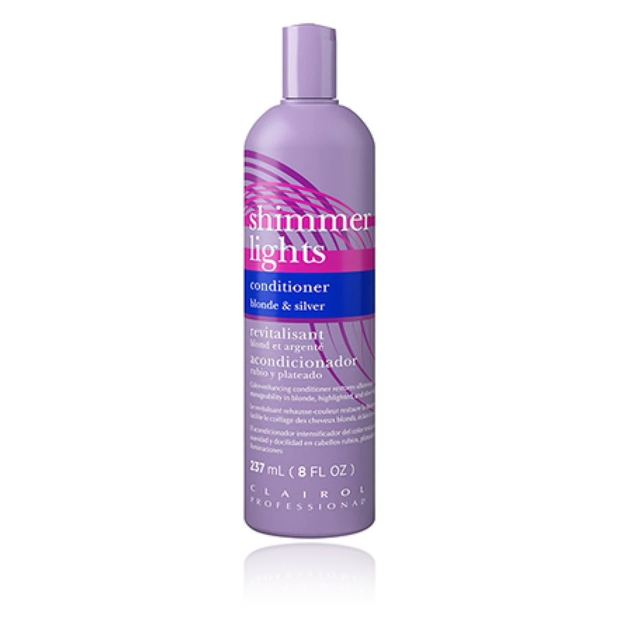 Clairol Shimmer Lights Blonde & Silver Conditioner 8 oz (237 ml)