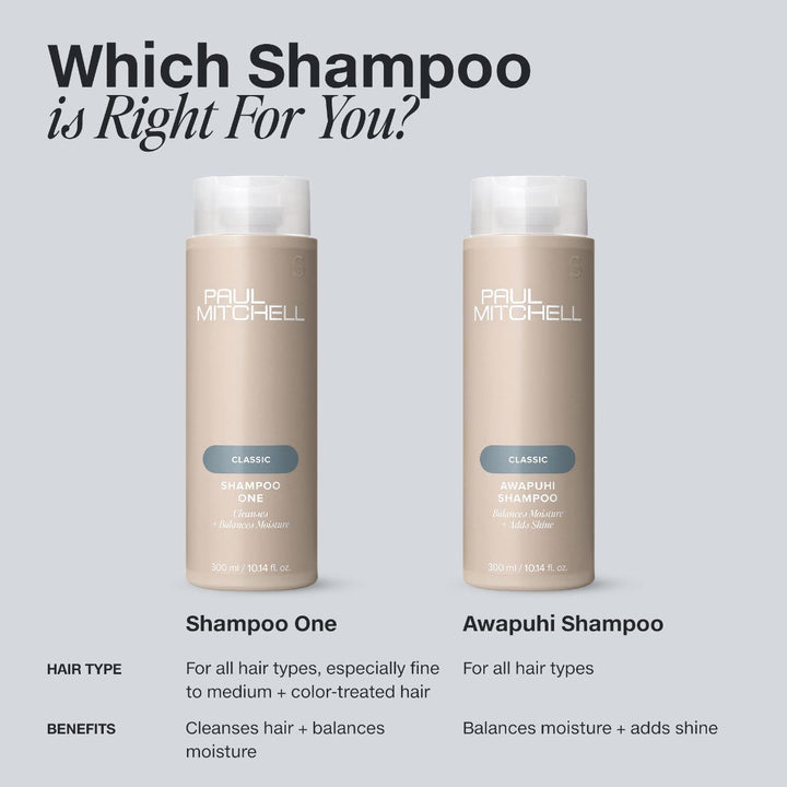 Paul Mitchell Classic shampoo comparison