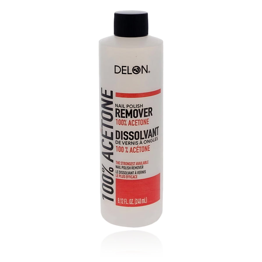 Delon 100% Pure Acetone Nail Polish Remover 33.8 oz