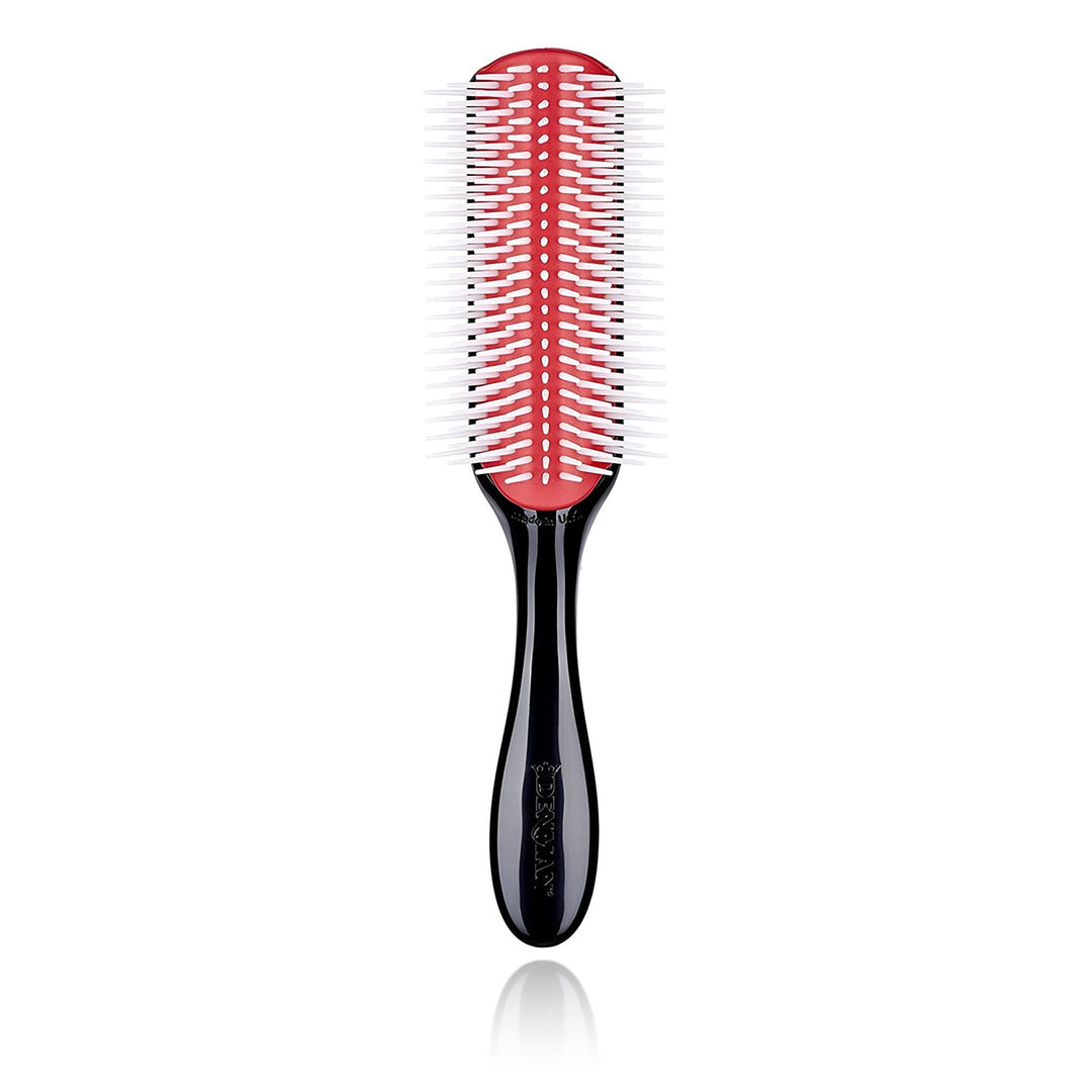 Denman D4 Original Styler 9 Row Red